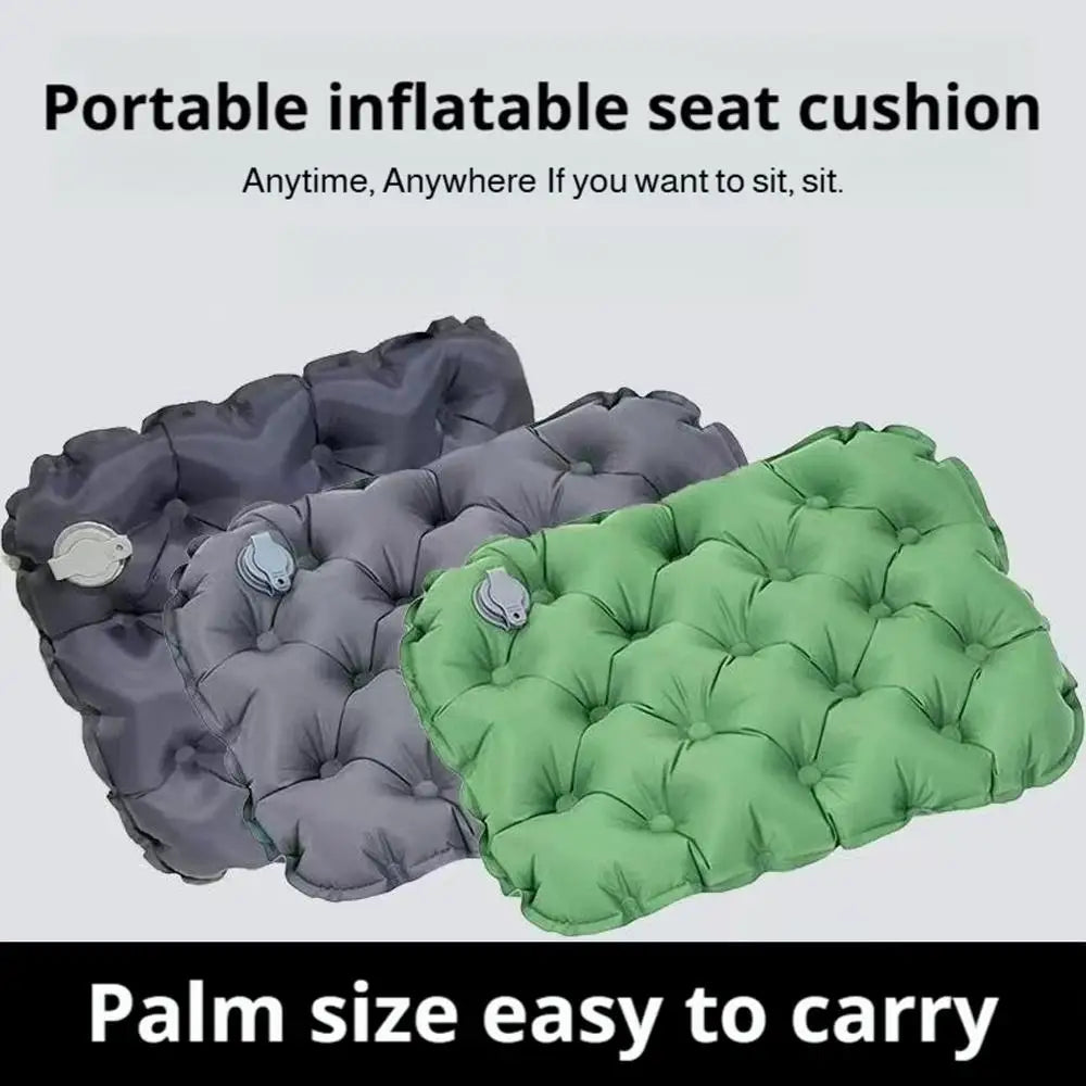 Portable Inflatable Seat Cushion for Camping & Travel Peaceful Pleasures Health and Wellness