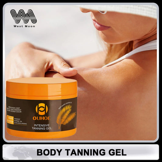 Tanning Accelerator Cream | Self Tanner & Bronzer 150g – Ouhoe Self Tanning Cream Oasis Select Default Title