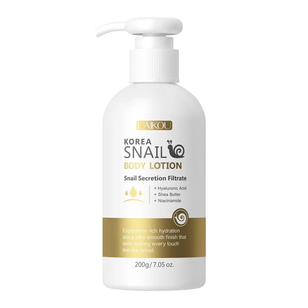 Scented Body Lotion for Women – 200ml Deep Moisturizing Body Milk with Tremella & Olive Oil, Long-Lasting Fragrance Peaceful Pleasures Health and Wellness snail