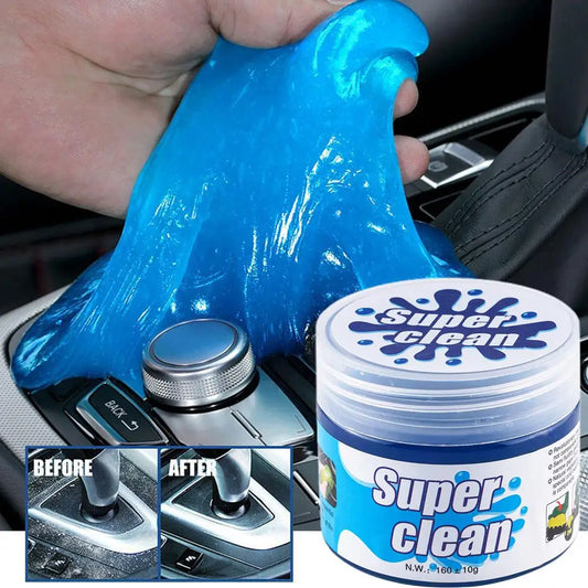 Car Cleaning Soft gel Duster To Removes Interior Cleaning Magic Outlet Laptop Vent Air Dashboard Tool Wash Dust Mud Peaceful Pleasures Health and Wellness