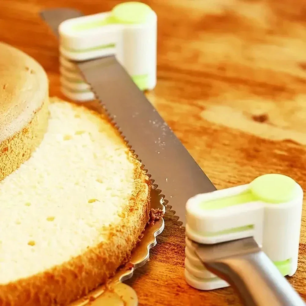 5-Layer Adjustable Cake Leveler & Bread Slicer – 2pc Set
