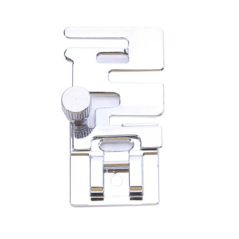 Sewing Machine Presser Foot Foot Set with Hemming Guide and Needle Threader for Household Electric Sewing Machines Peaceful Pleasures Health and Wellness Silver 2PCS