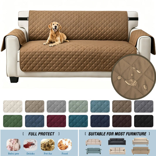 Pet Blanket Sofa Cover Waterproof & Anti-Slip Slipcovers Washable Elastic Straps Couch Recliner Armchair Protector for Kids Pets Peaceful Pleasures Health and Wellness