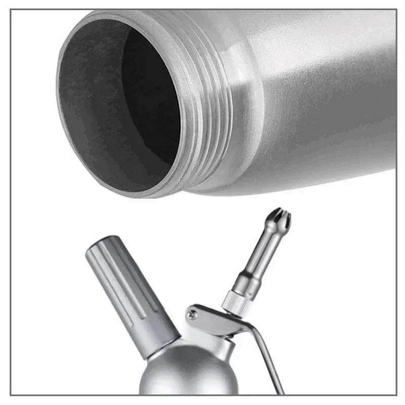 500/1000ml Cream Foam Gun Cake Piping Gun Siphon Squeeze Bottle Dessert Tool Squeeze Bottle Dessert Tool Kitchen Accessories Peaceful Pleasures Health and Wellness