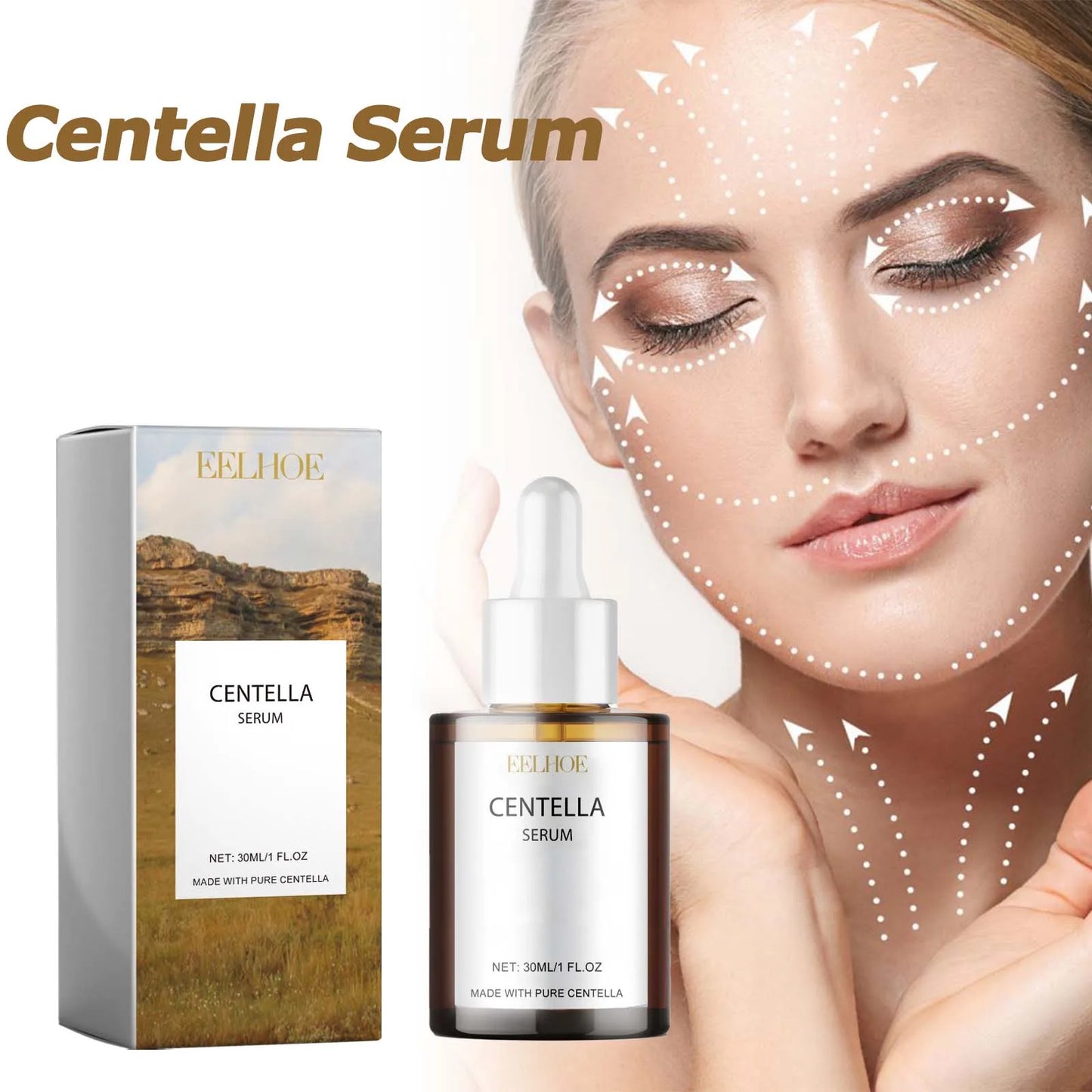 Centella Asiatica Face Serum | Hyaluronic Acid & Brightening