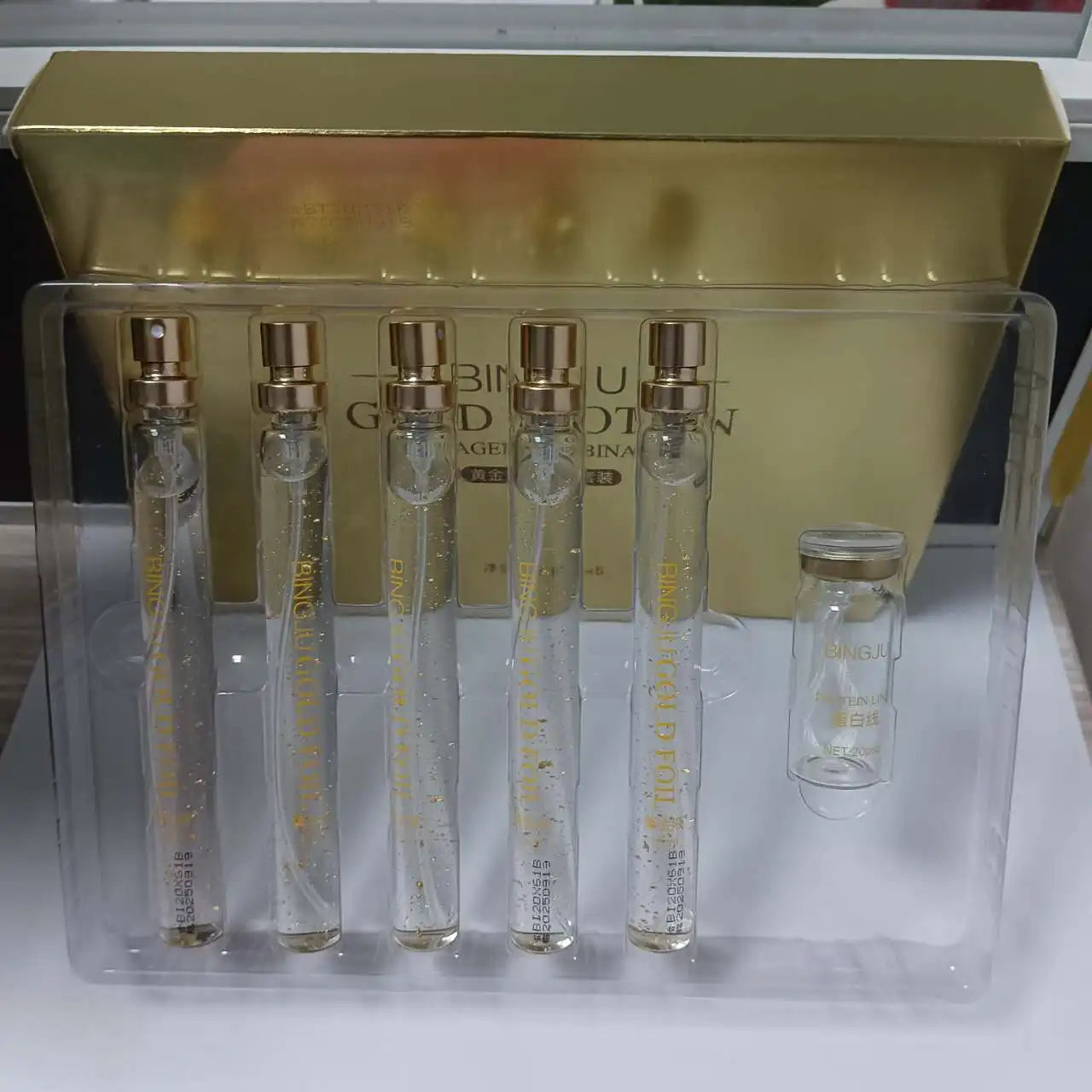 24K Gold Peptide Hyaluronic Acid Serum – Firming & Anti-Aging