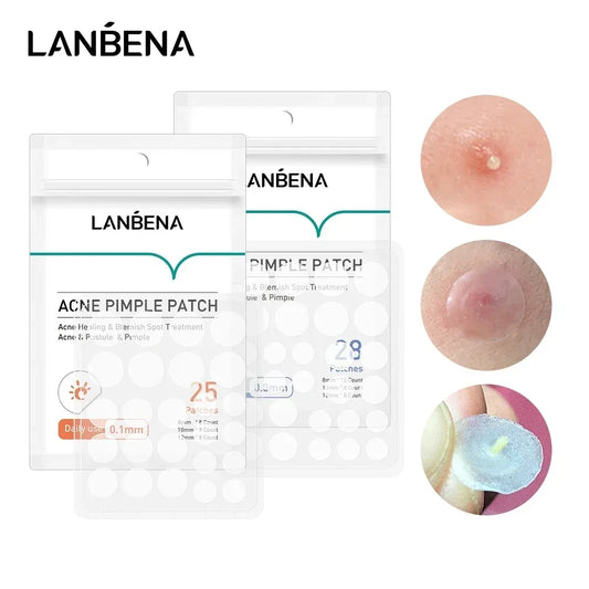 LANBENA Invisible Acne Pimple Patches – Day & Night Use Acne Pimple Patch Oasis Select