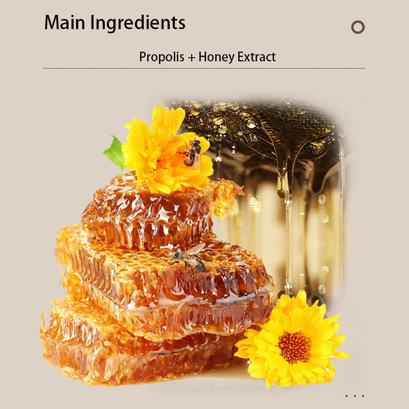 Bee propolis soap, handmade soap, oil removal, moisturizing, moisturizing, suitable for washing face, showering Peaceful Pleasures Health and Wellness