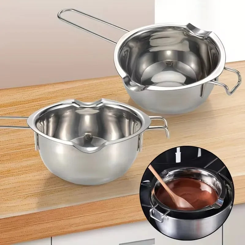 Stainless Steel Candle Wax Melting Boiler Pot with Heat Resistant Handle for Melting Chocolate Candy and Candle Making Supplies Peaceful Pleasures Health and Wellness
