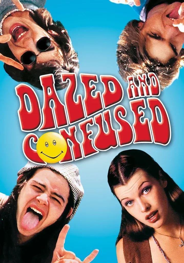 Dazed and Confused 1993 Vintage Movie Poster Canvas Wall Art