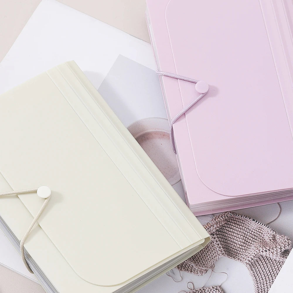 Nail Printing Steel Plate Storage Book Foldable Dustproof Scratch