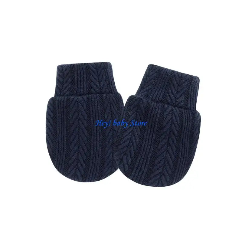 Newborn Scratch Proof Mittens | Soft Cotton Baby Hand Covers