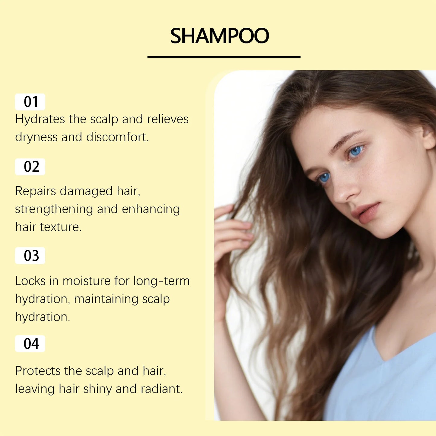 Gleamxi Rosemary Shampoo | Anti Hair Loss & Oil Control 100ml