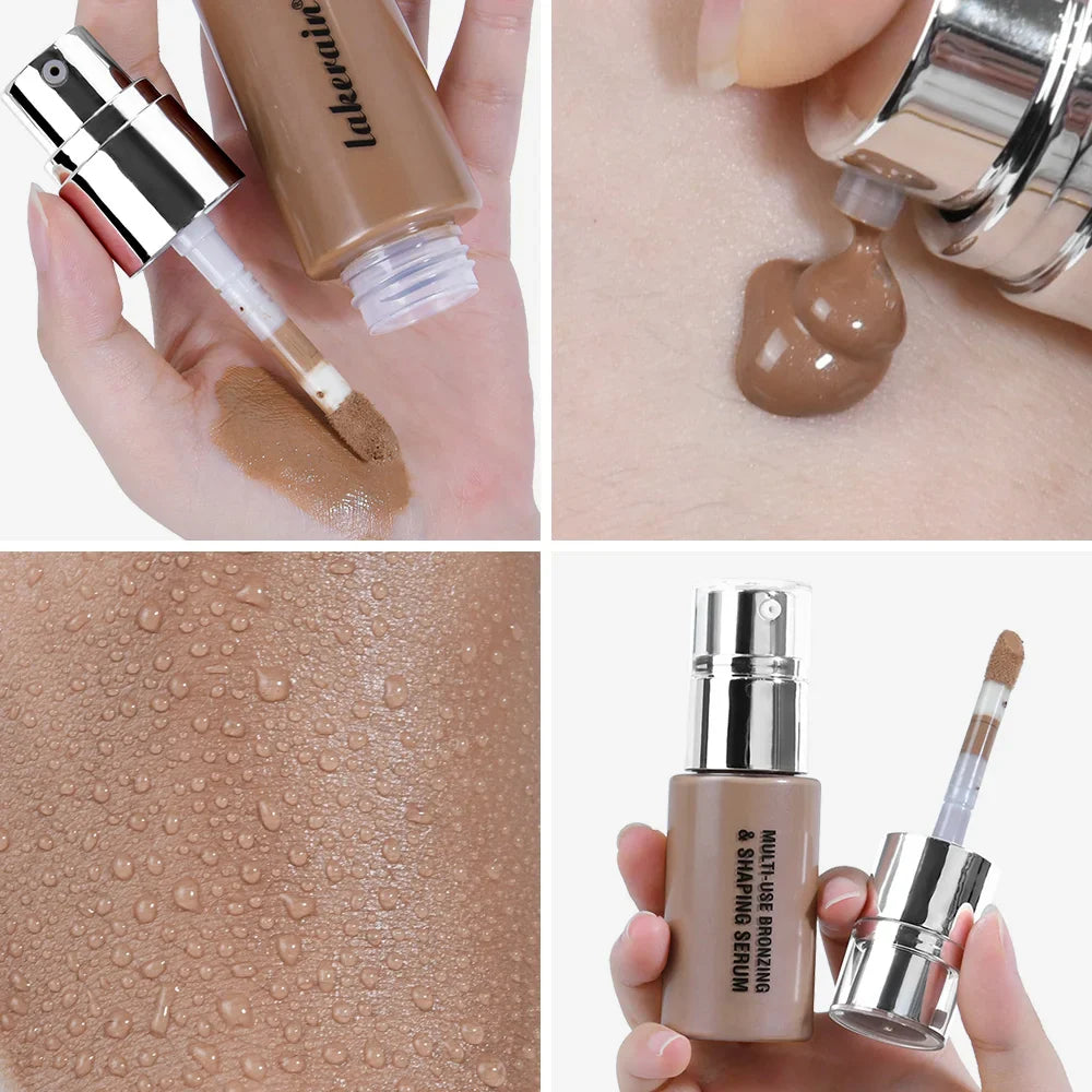 Bronzing Foundation Serum – Contour, Brighten & Hydrate