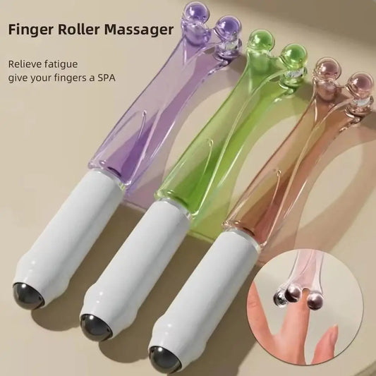 Finger Massager Roller – Magnetic Bead Hand & Joint Massage Tool for Circulation, Arthritis & Stress Relief Peaceful Pleasures Health and Wellness