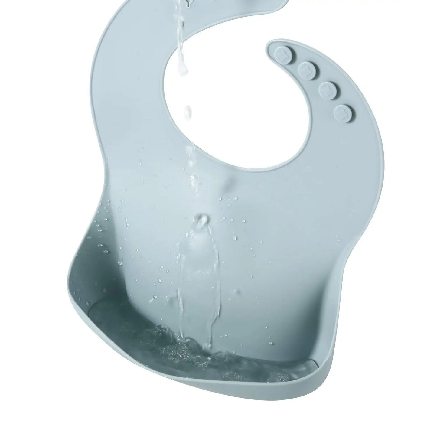 Soft Silicone Baby Bibs with Food Catcher Pocket | 1-3 Pack