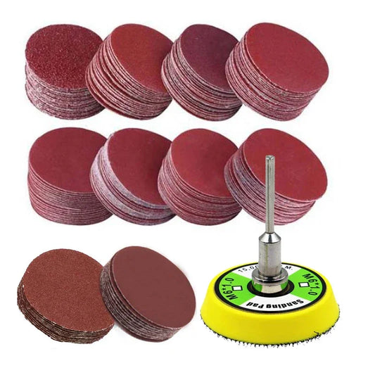 52- Sanding Discs Pad Drill Grinder Rotary Tools Backer Plate Peaceful Pleasures Health and Wellness