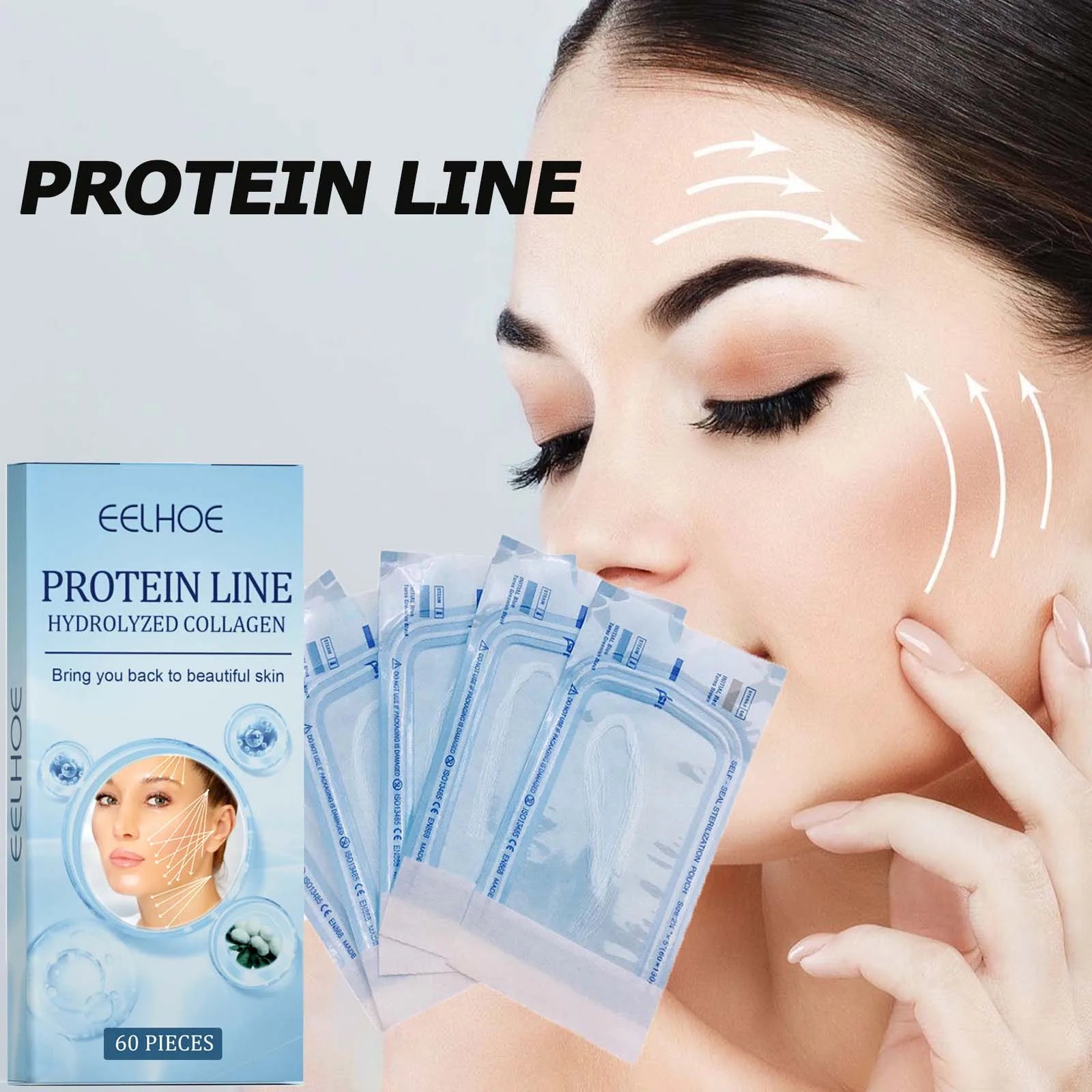 60Pcs Collagen Protein Thread Serum – Firming & Anti-Aging Peaceful Pleasures Health and Wellness