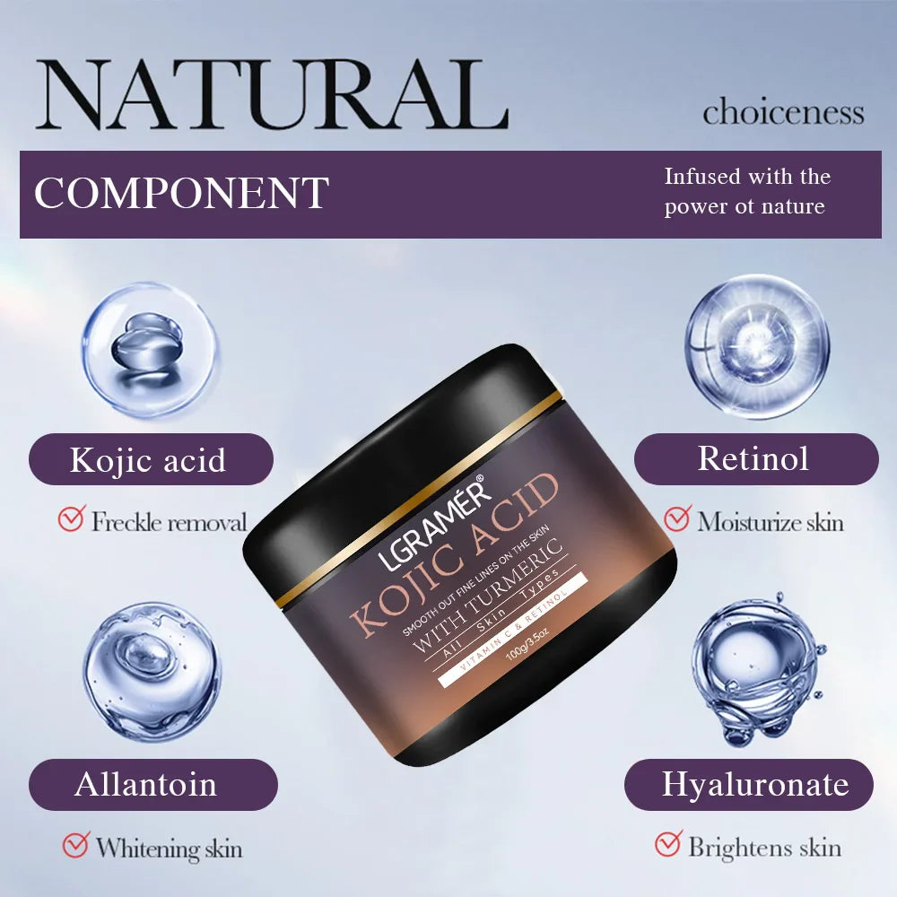 Kojic Acid Vitamin C & Turmeric Brightening Face Cream