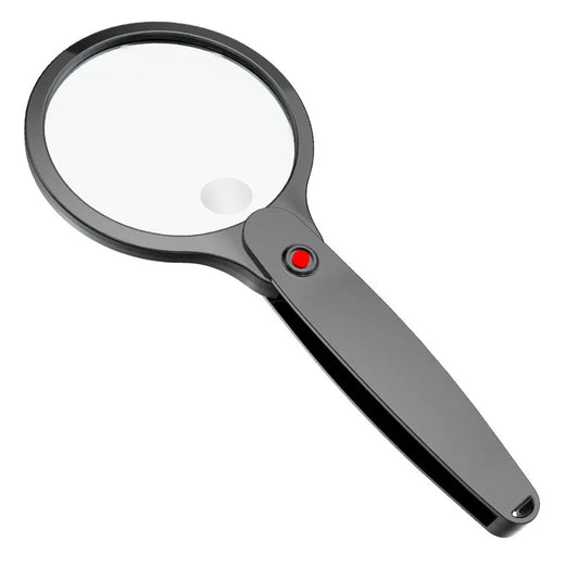 Reading Magnifying Glass Handheld Magnifier Folding Loupe Large Lens for Seniors Peaceful Pleasures Health and Wellness