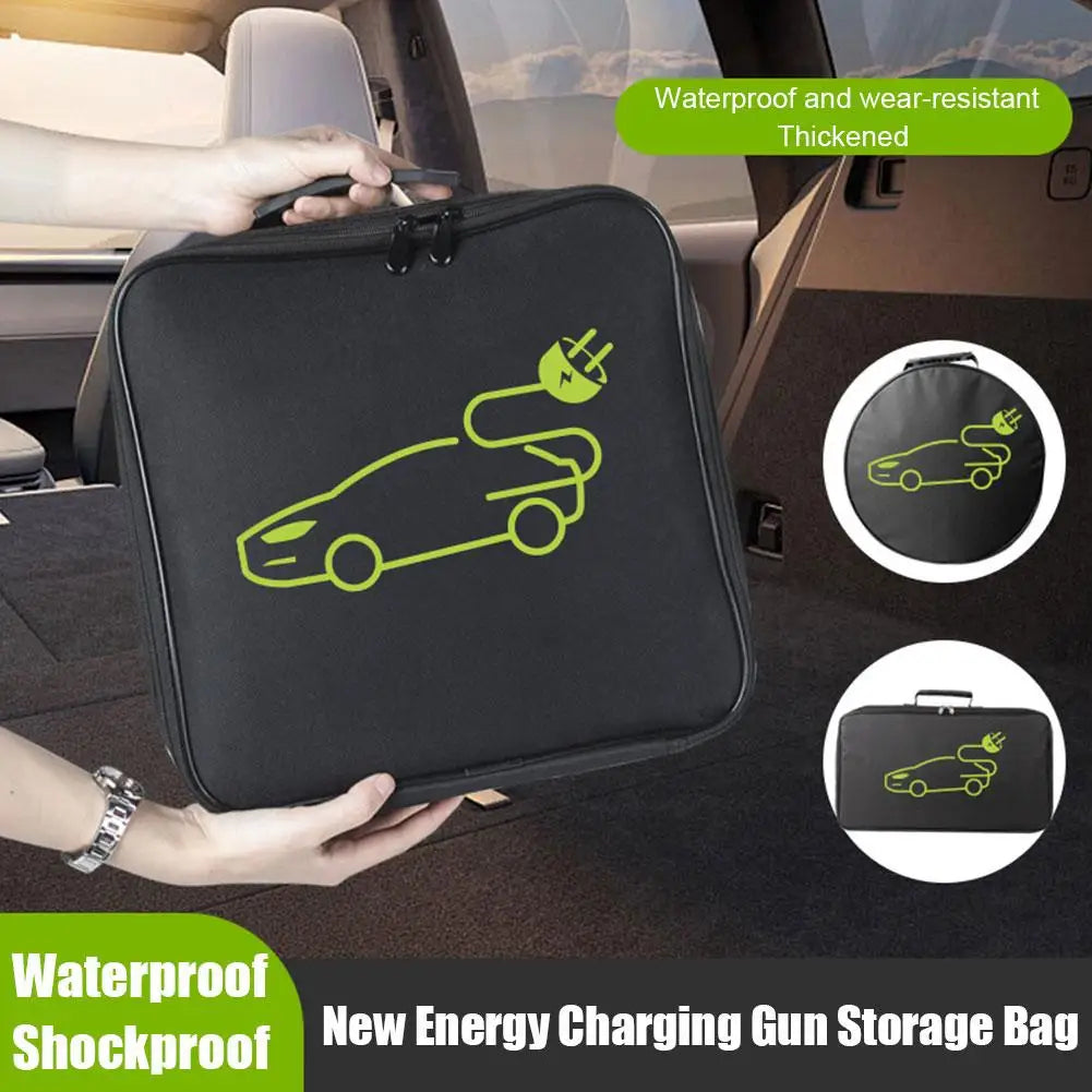 EV Charging Cable Storage Bag – Waterproof & Flame-Retardant