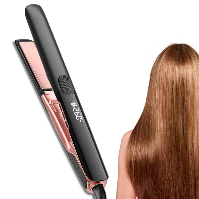 Straight hair straightener, negative ion, straight hair and curly hair dual-use, multifunctional two-piece straight plate clip Peaceful Pleasures Health and Wellness