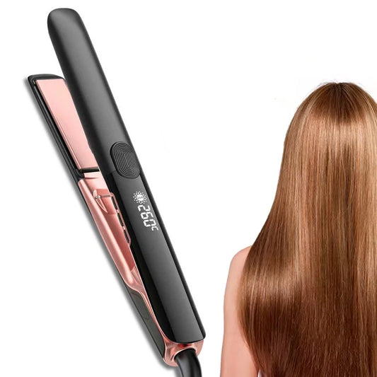 Straight hair straightener, negative ion, straight hair and curly hair dual-use, multifunctional two-piece straight plate clip Peaceful Pleasures Health and Wellness