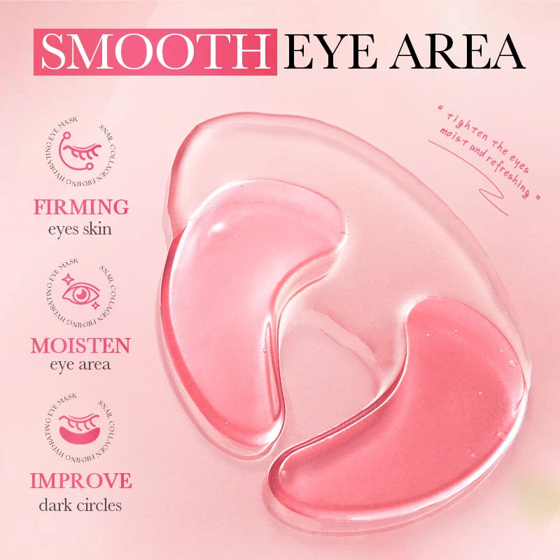 BIOAQUA Snail Collagen Eye Mask – Dark Circles & Wrinkles