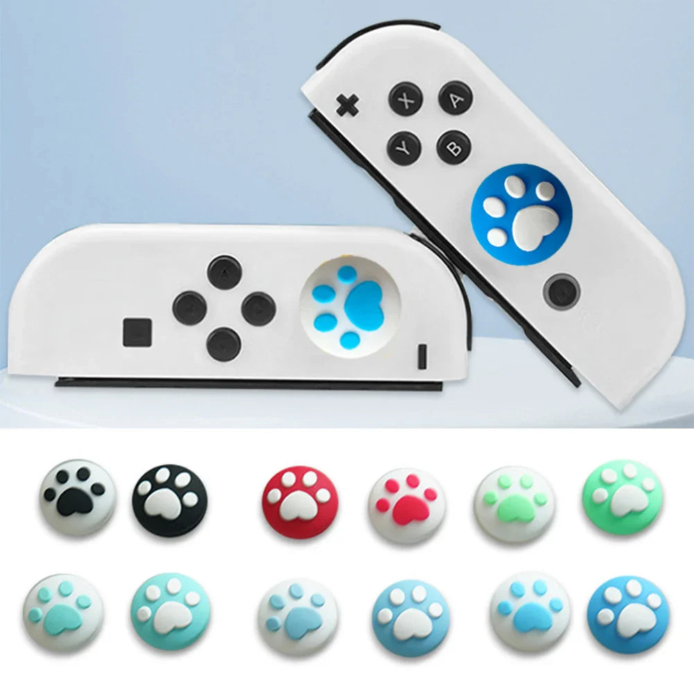 4-Pack Silicone Thumb Caps for Nintendo Switch & OLED Joy-Con