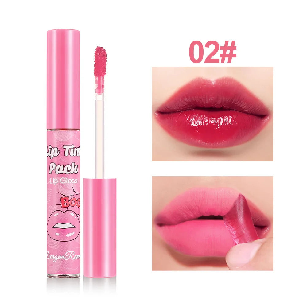 Dragon Ranee Peel Off Lip Stain – Rose Red Waterproof Matte