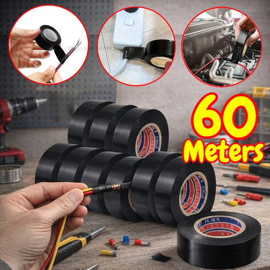 Black PVC Electrical Insulation Tape | Flame Retardant 600V Electrical Insulation Tape Oasis Select