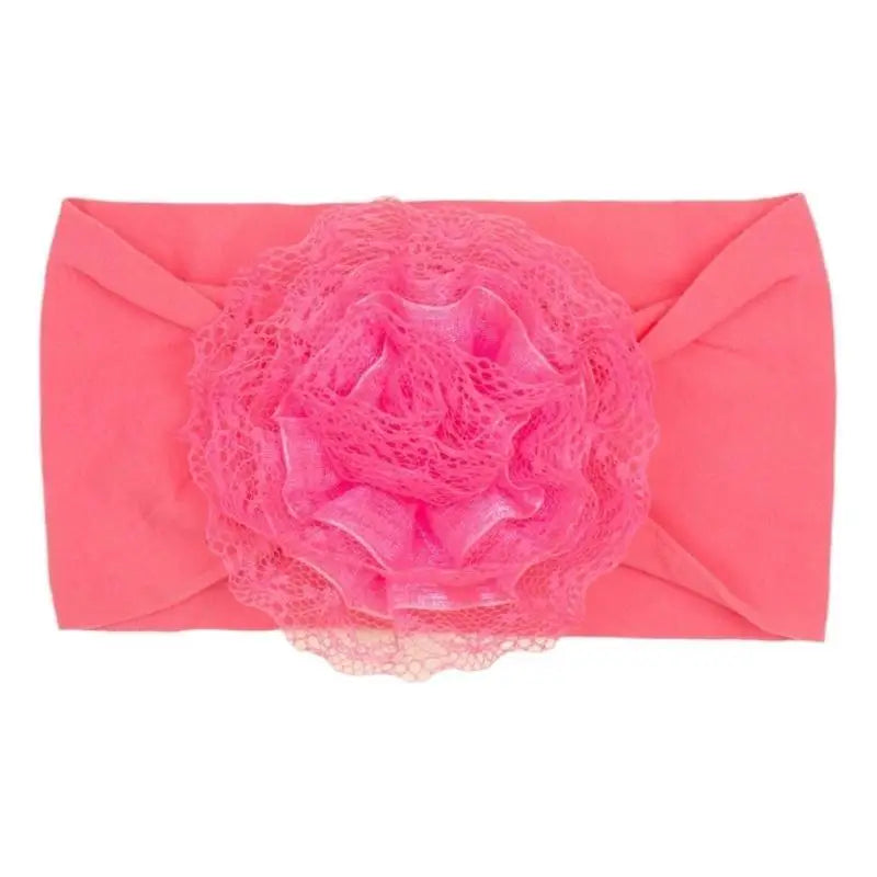 Baby Flower Headband | Handmade Turban for Newborns & Toddlers