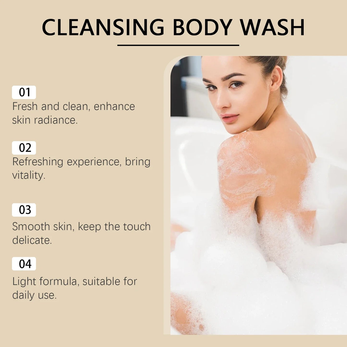 Gentle Moisturizing Body Shower Gel – Hydrating & Refreshing
