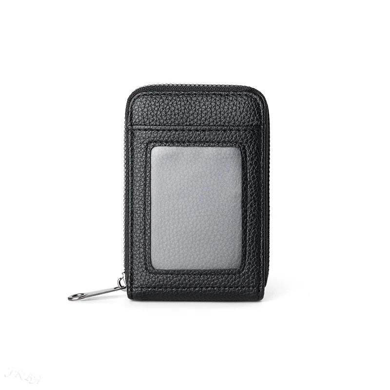 Korean Accordion Card Holder Zipper Women's Mini Wallet