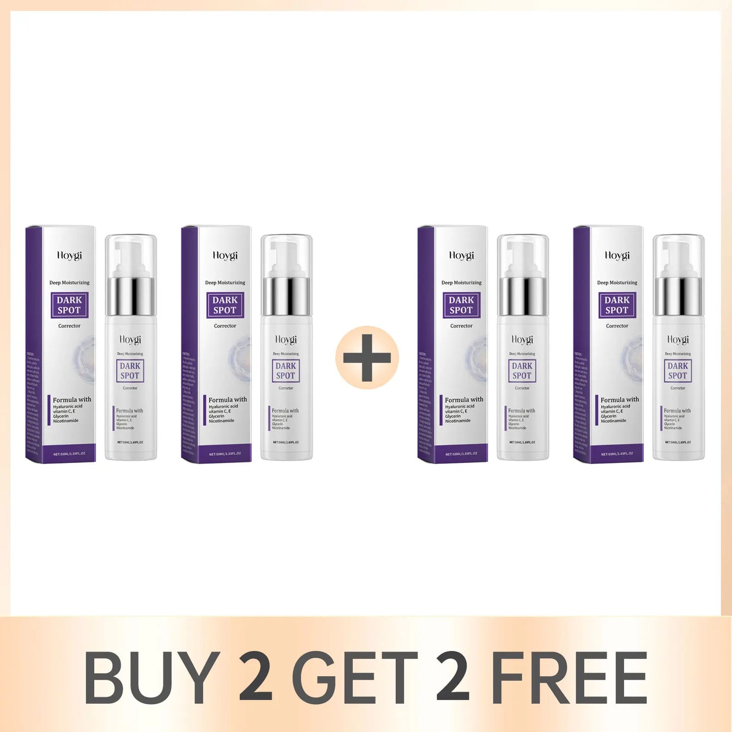 Hoygi Nicotinamide Brightening Face Cream – Fade Dark Spots