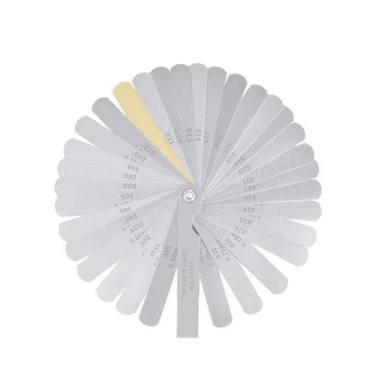 Feeler Gauge Portable Durable Various Specifications Arc Stainless Peaceful Pleasures Health and Wellness