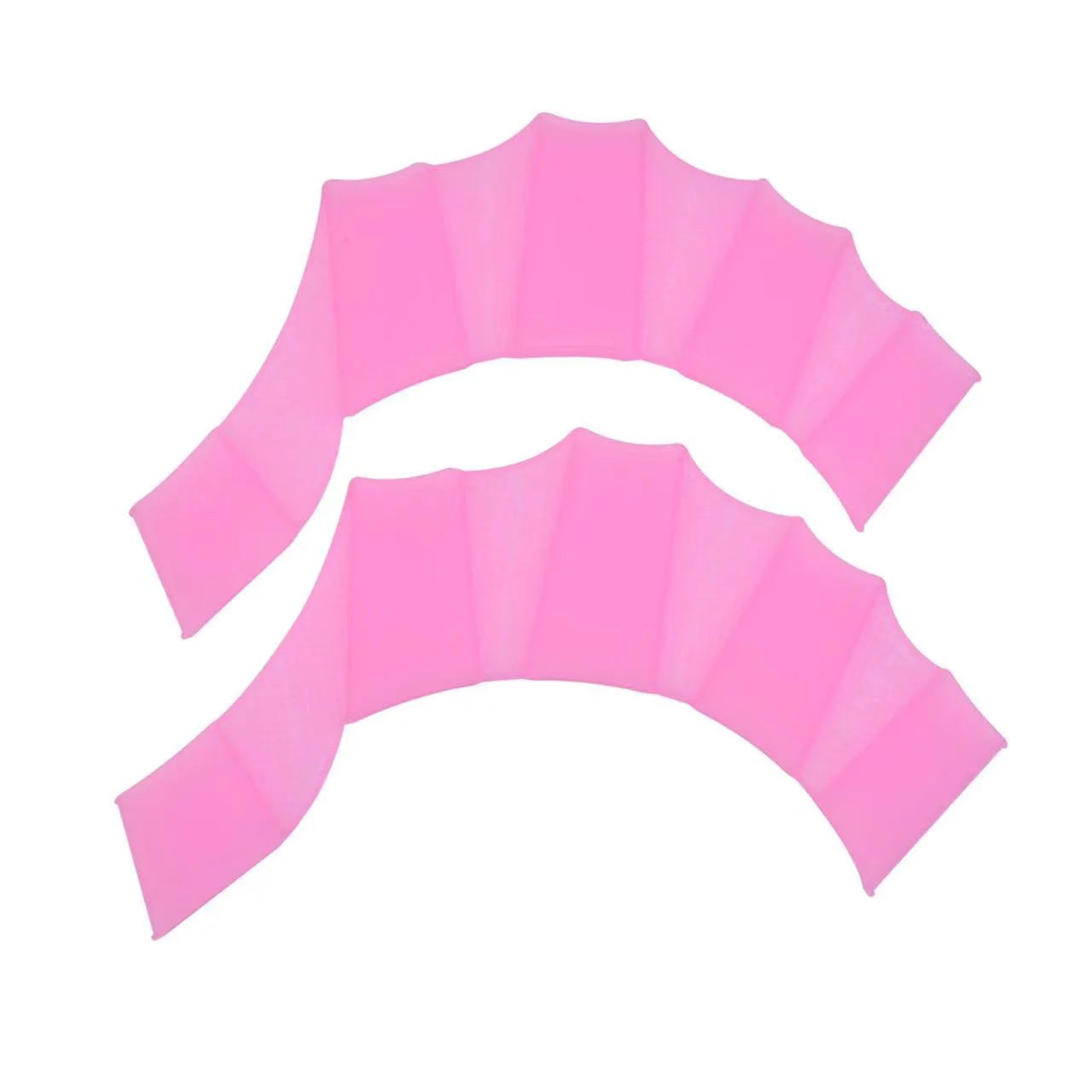 Silicone Swimming Training Paddle for Adults & Kids, Youth Swim Equipment, Free Style Hand Paddle Trainer, Unisex Swimmer Aid Peaceful Pleasures Health and Wellness Pink