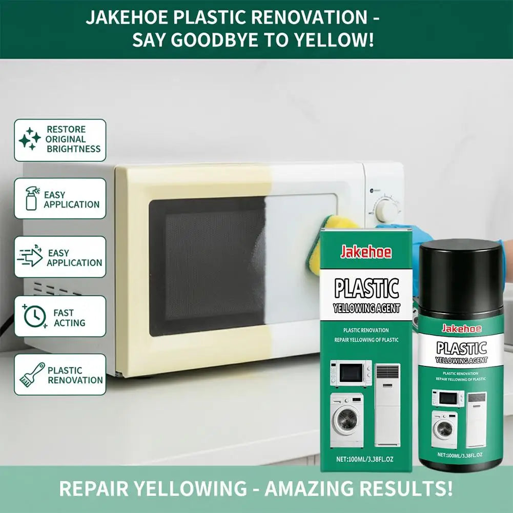 Multi Functional Plastic Yellowing And Oxidation Removing Spray To Restore The Brand New Appearance Of The Product Peaceful Pleasures Health and Wellness