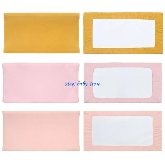 Muslin Diaper Changing Pad Cover – Soft, Breathable & Unisex Changing Pad Cover Peaceful Pleasures Health and Wellness