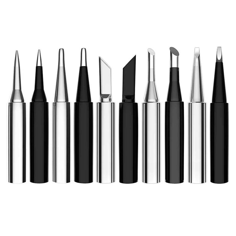 5Pcs I+B+K+2.4D+3C Soldering Iron Pure Copper 900M Soldering Iron Head Set Inside Hot Bare Copper Electric Soldering Iron Tip Peaceful Pleasures Health and Wellness
