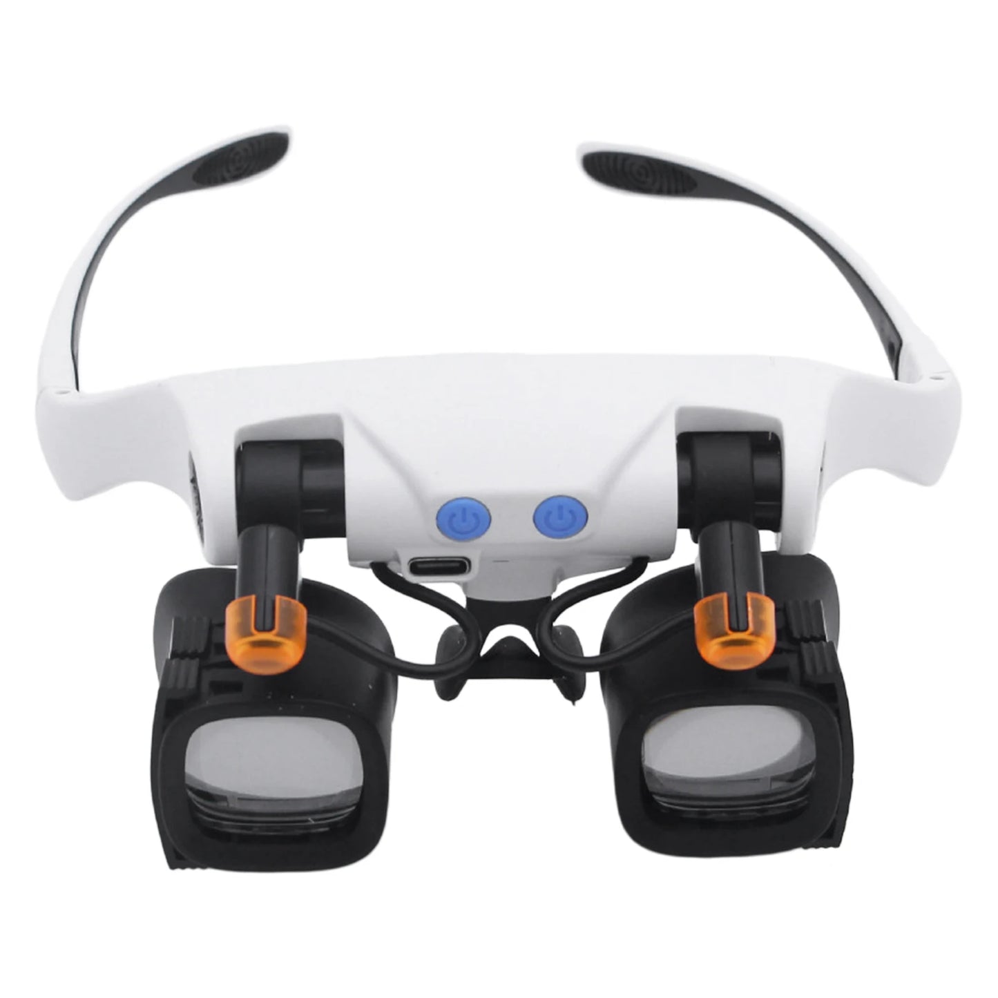 Headband Magnifying Glasses with LED Light Hands Free Magnifier with 10 Interchangeable Lenses for Jewelry Electronics Repair Peaceful Pleasures Health and Wellness