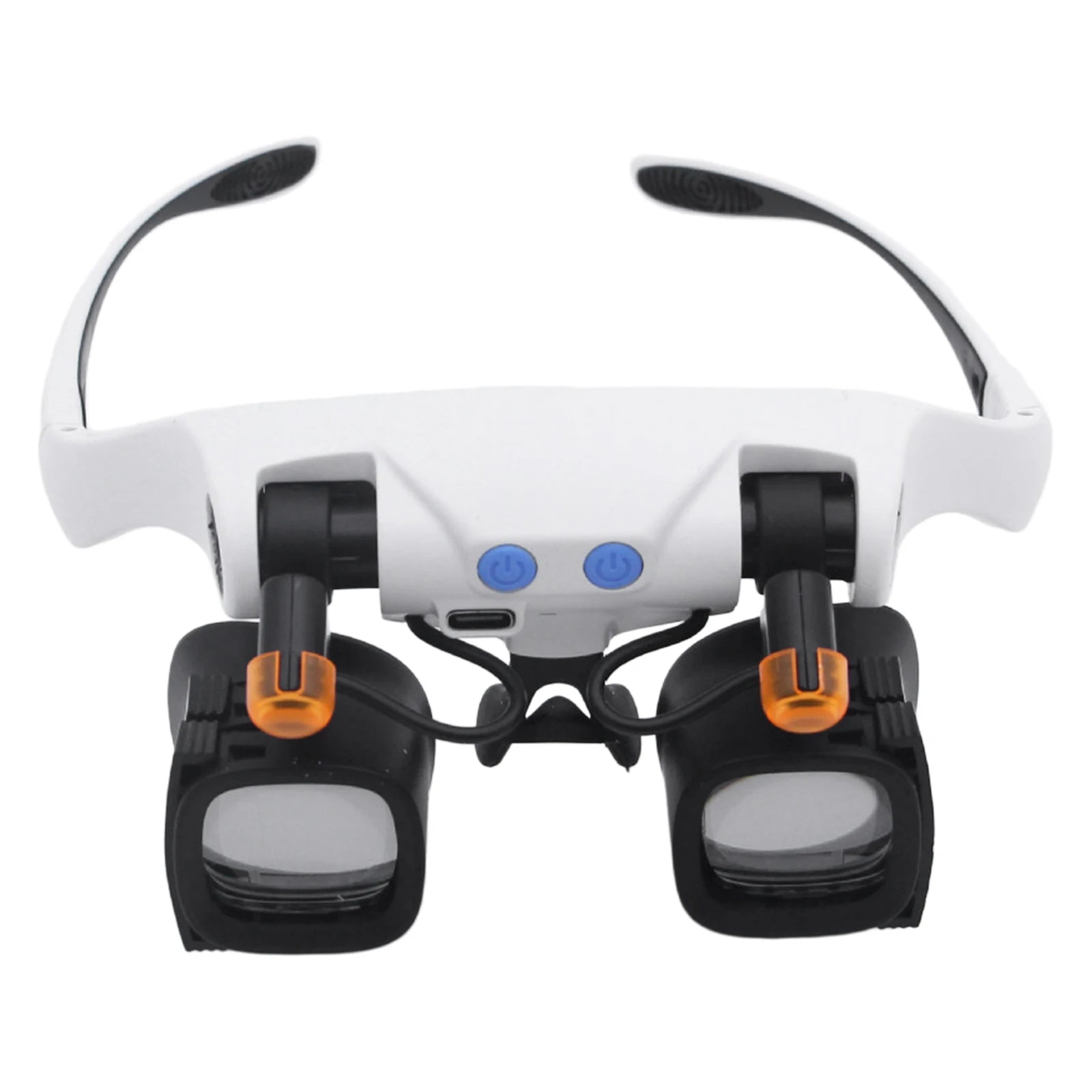 Headband Magnifying Glasses with LED Light Hands Free Magnifier with 10 Interchangeable Lenses for Jewelry Electronics Repair Peaceful Pleasures Health and Wellness