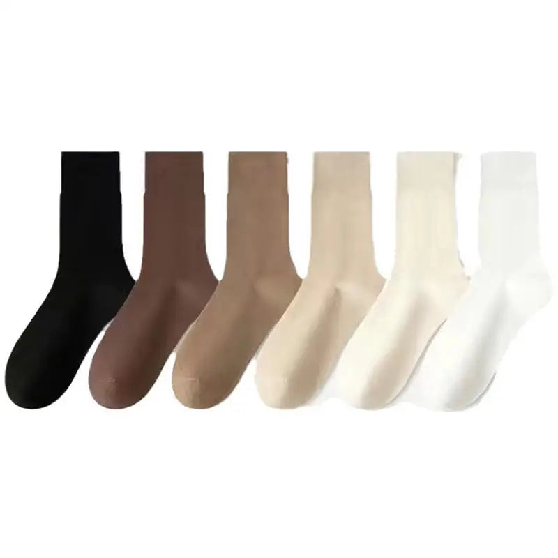 3 Pairs Sports Socks Men Women Elastic Breathable Sweat Absorbing Simple Versatile Athletic Socks Peaceful Pleasures Health and Wellness