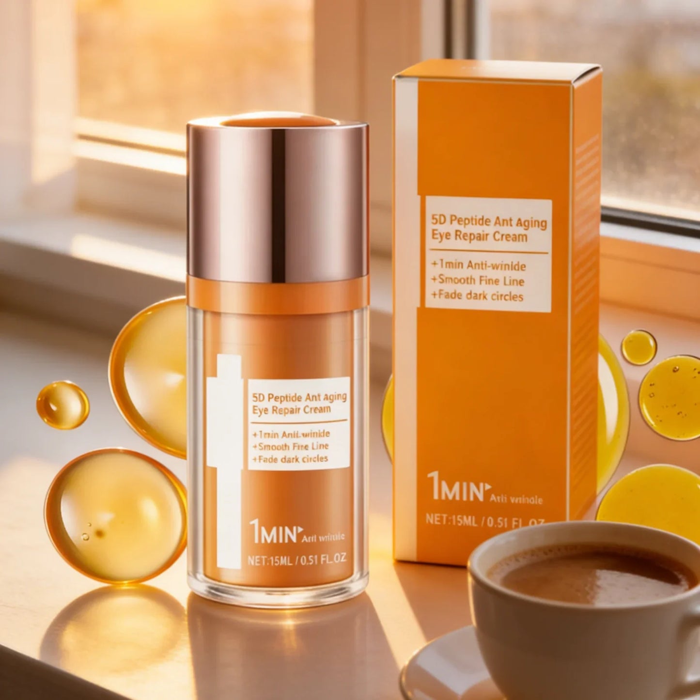 Hoygi 5D Peptide Anti-Aging Eye Cream – Wrinkles & Dark Circles