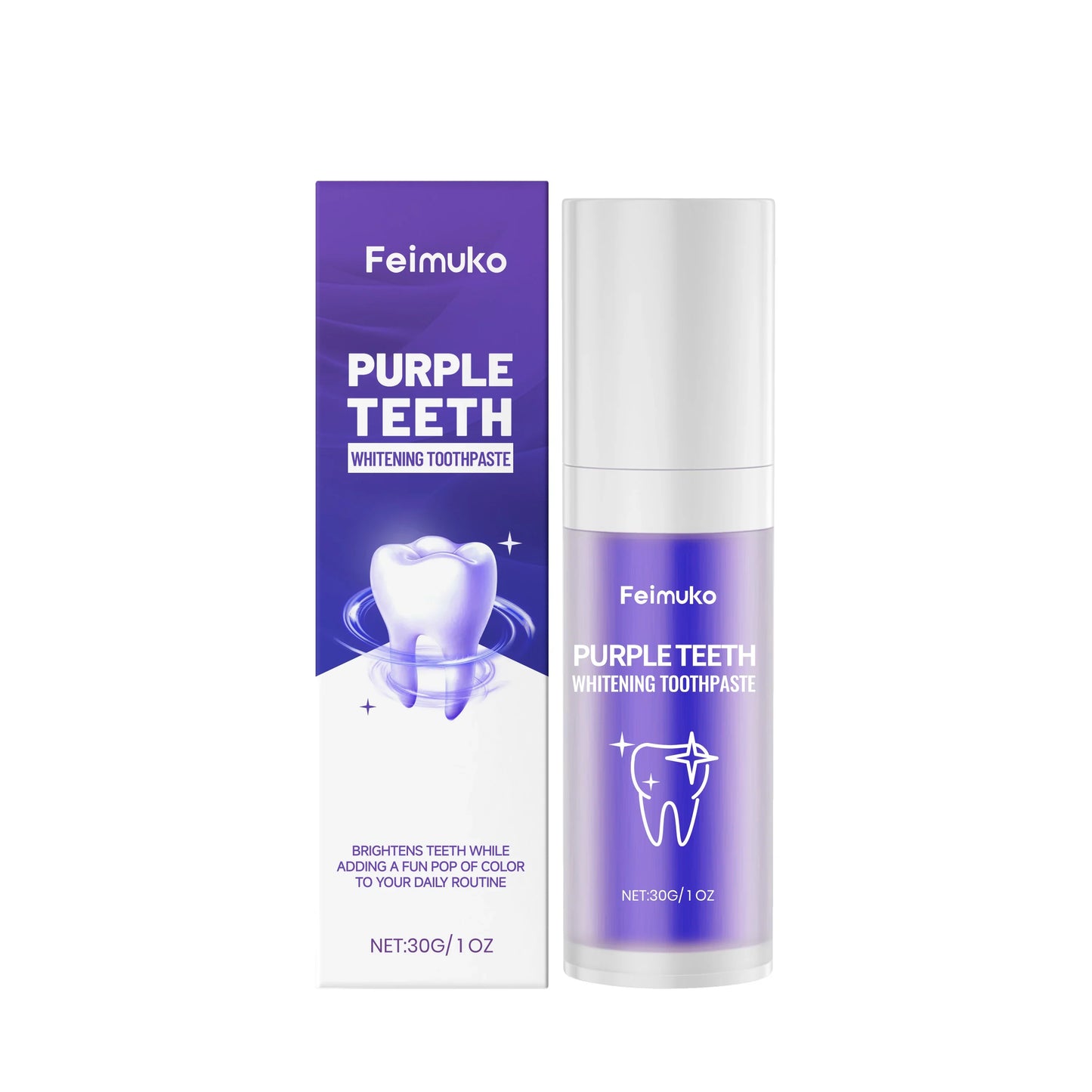 Premium Purple Toothpaste – Fresh Breath & Enamel Care