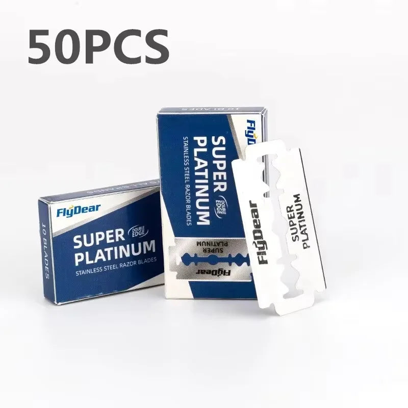 Double Edge Safety Razor Blades for Men | 30/50/100 Pack