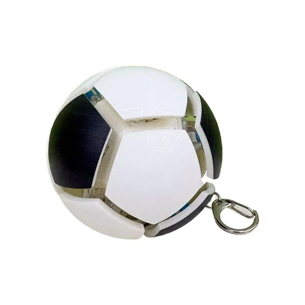 Mini Football Sensory Keychain | Squeeze Soccer Ball Fidget Toy