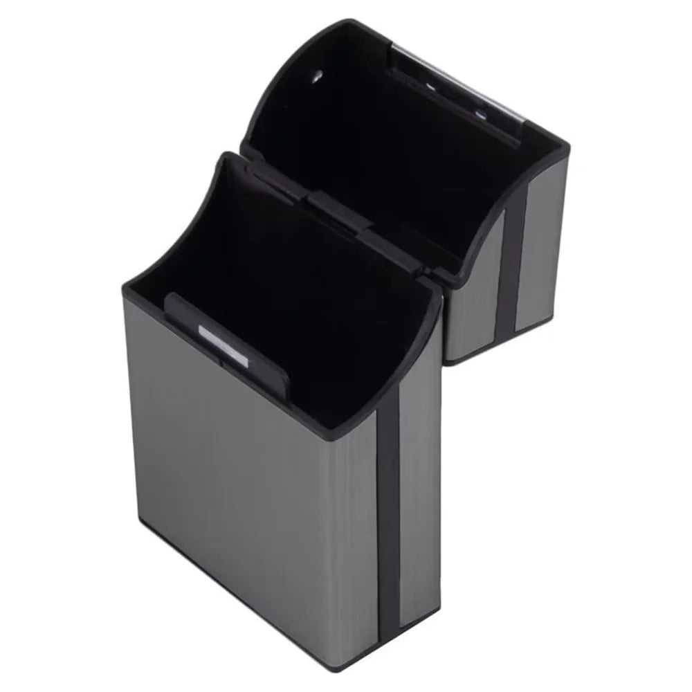 Portable Slim Aluminum Cigarette Case Regular King Size Plastic Cigar Tobacco Holder Box Storage Container Smoking Accessories Peaceful Pleasures Health and Wellness