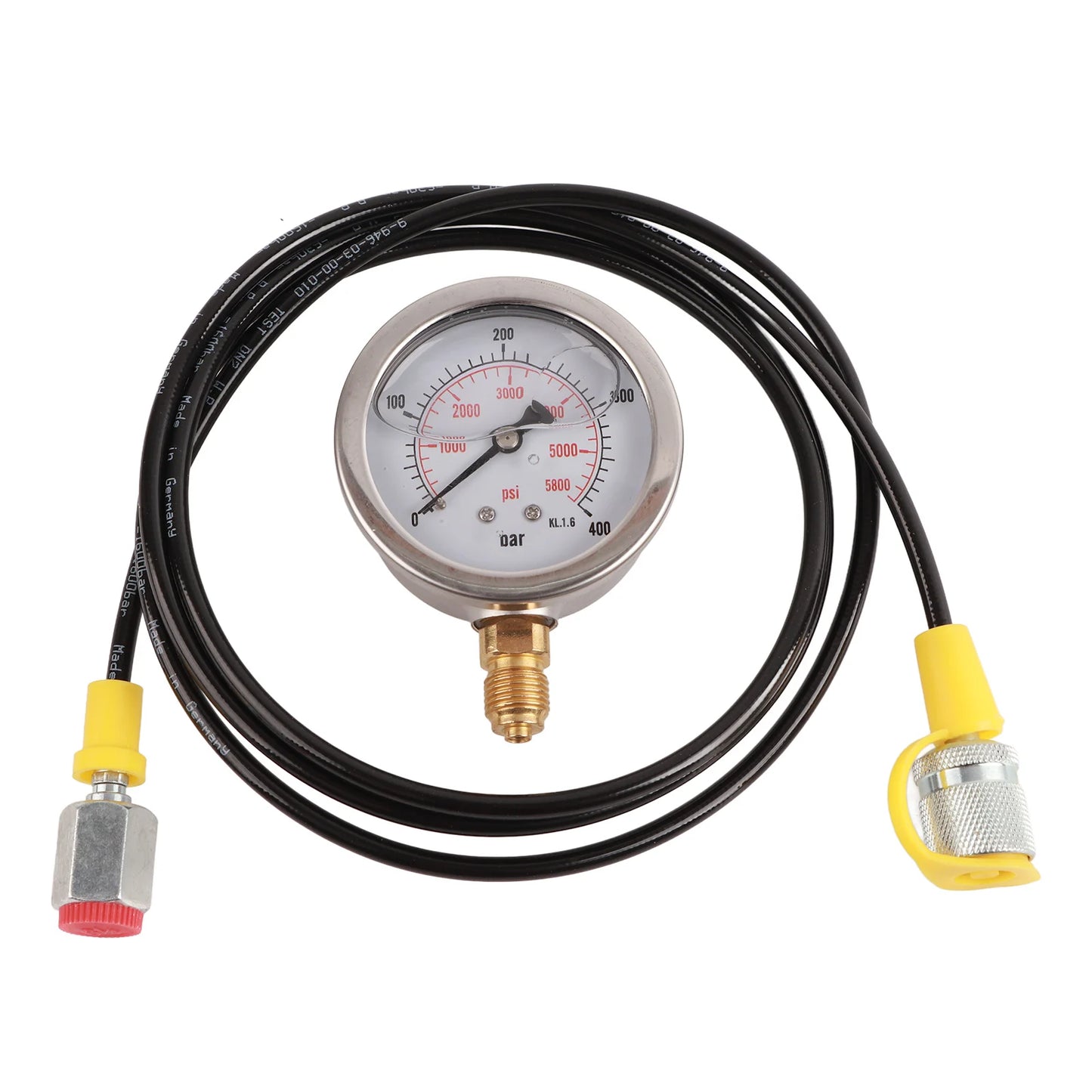 Hydraulic Hose Test Point Coupling M16 2 BSP1 4 0 400BAr 6000PSI