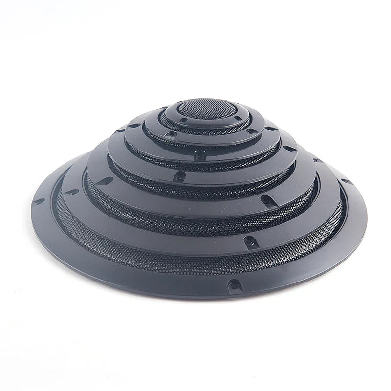 Speaker Grille Cover – Plastic Frame Metal Mesh 2–10 Inch